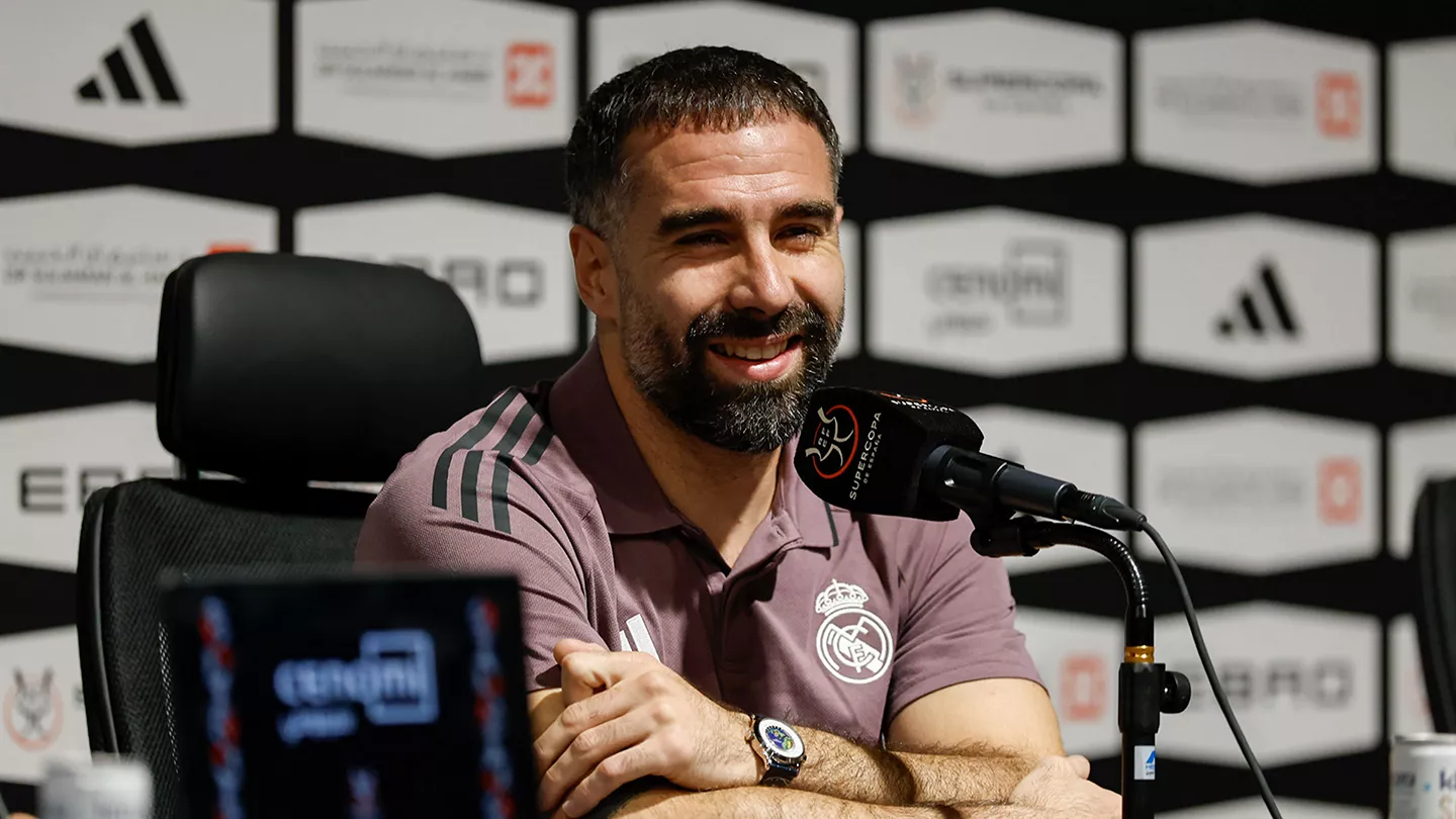 Las declaraciones de Dani Carvajal en la rueda de prensa previa a la final de la Supercopa de España.