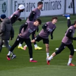 Rodrygo, Brahim y Asencio apuntan a Villarreal: así ha sido el último entrenamiento del Real Madrid