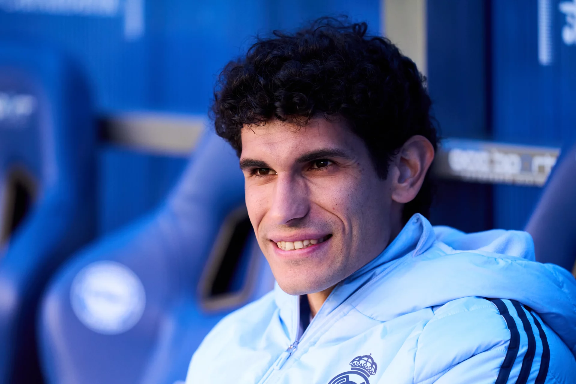 Vallejo sonríe antes de un partido del Real Madrid, club al que se enfrentará en Copa del Rey.