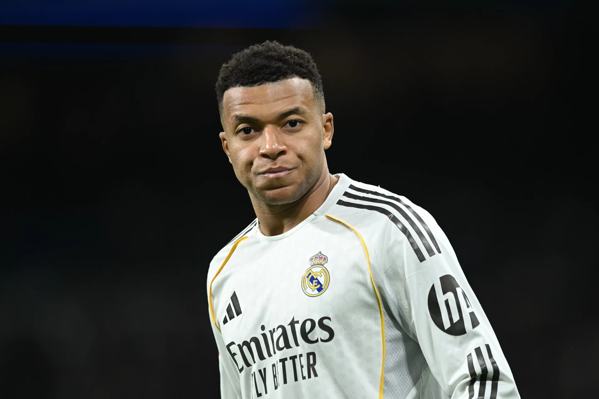 Mbappé es la gran baja del Real Madrid en la alineación contra el Benfica.