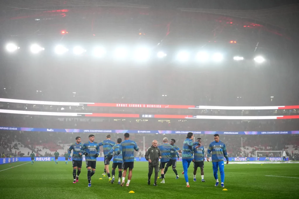 El Estadio da Luz acoge el Benfica - Real Madrid de Champions League.