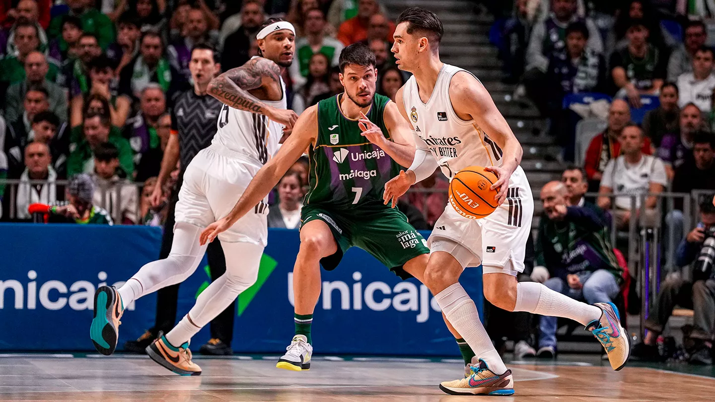 Unicaja 92-96 Real Madrid: Hezonja despierta al Madrid a tiempo