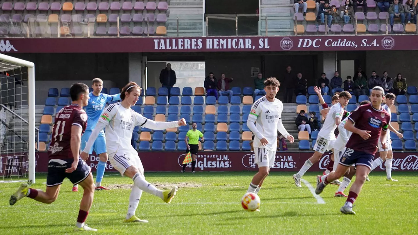 Empate entre el Real Madrid Castilla y el Pontevedra