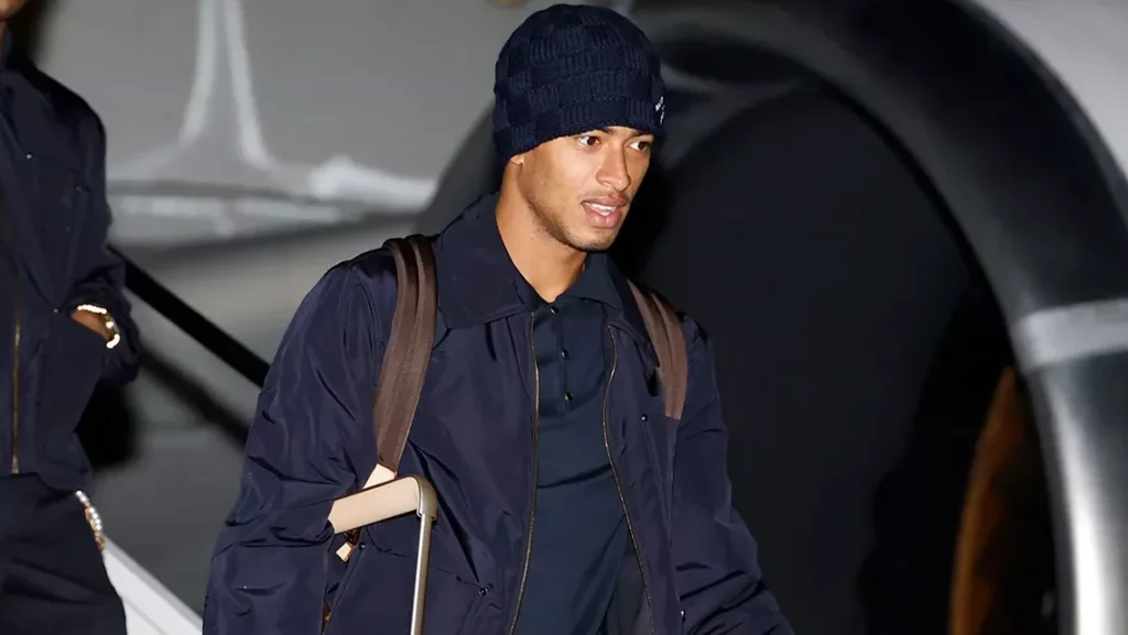 Jude Bellingham, durante un viaje con el Real Madrid.