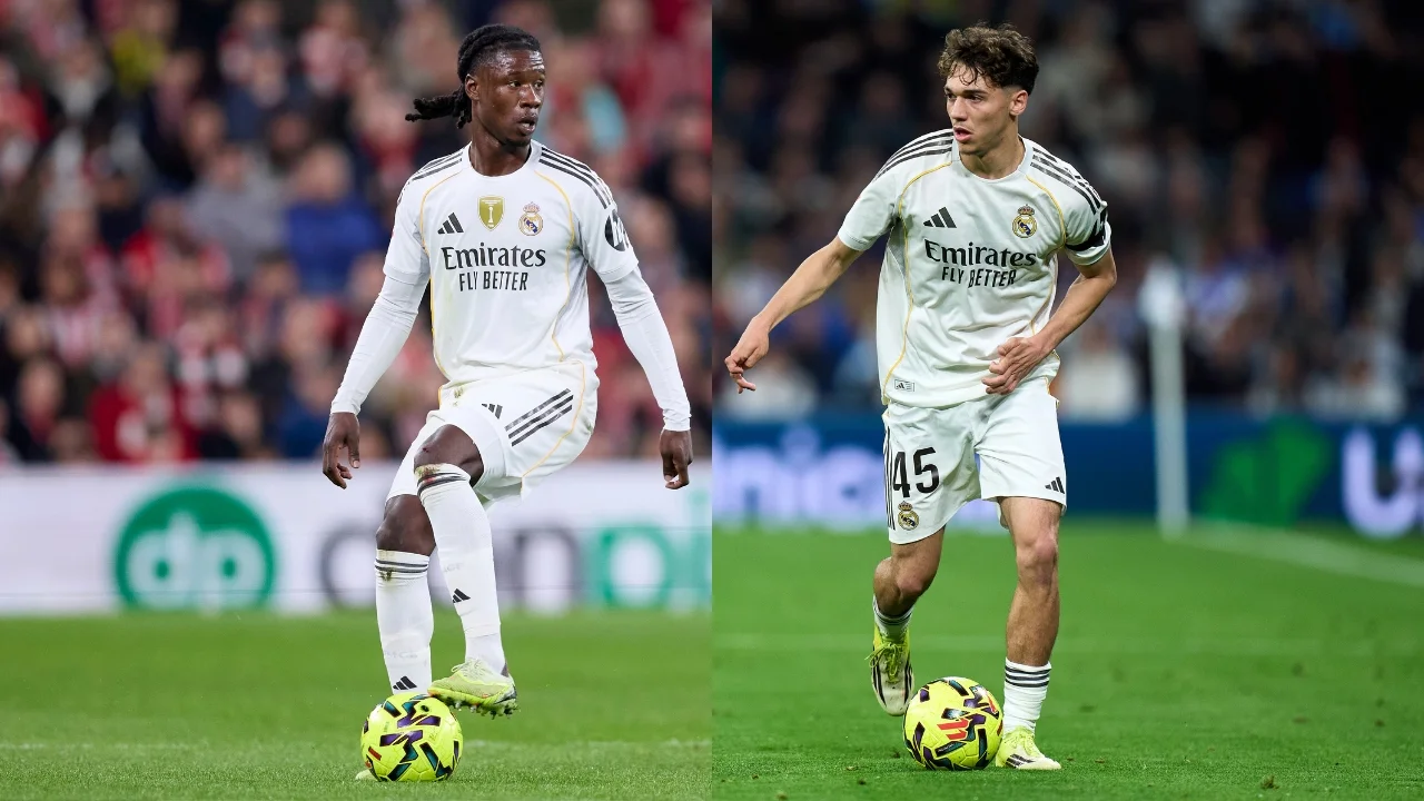 Eduardo Camavinga y Thiago Pitarch, la duda en la alineación del Real Madrid