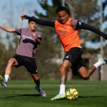 Buenas noticias para Arbeloa: recupera a dos lesionados ante el RCD Mallorca