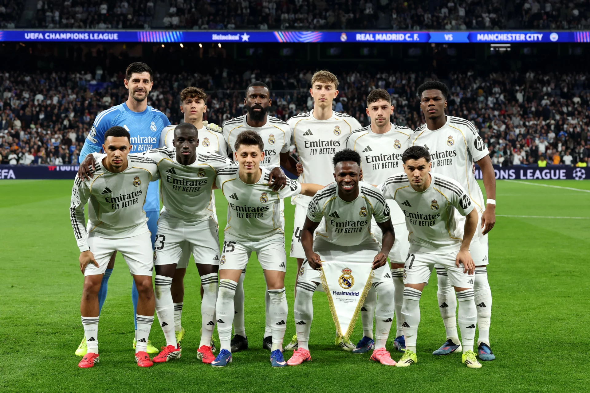 Las puntuaciones del Real Madrid en su victoria por 3-0 al Manchester City.