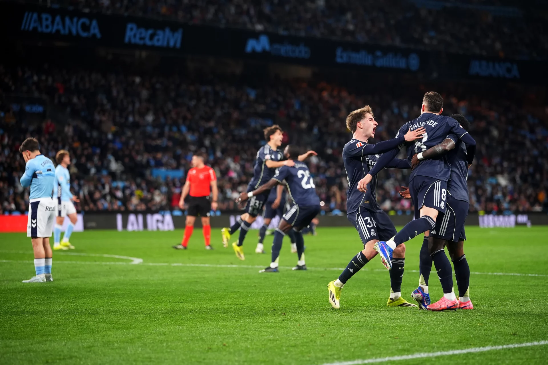 Celta de Vigo 1-2 Real Madrid: Valverde y los ‘niños’ de La Fábrica rescatan al Madrid