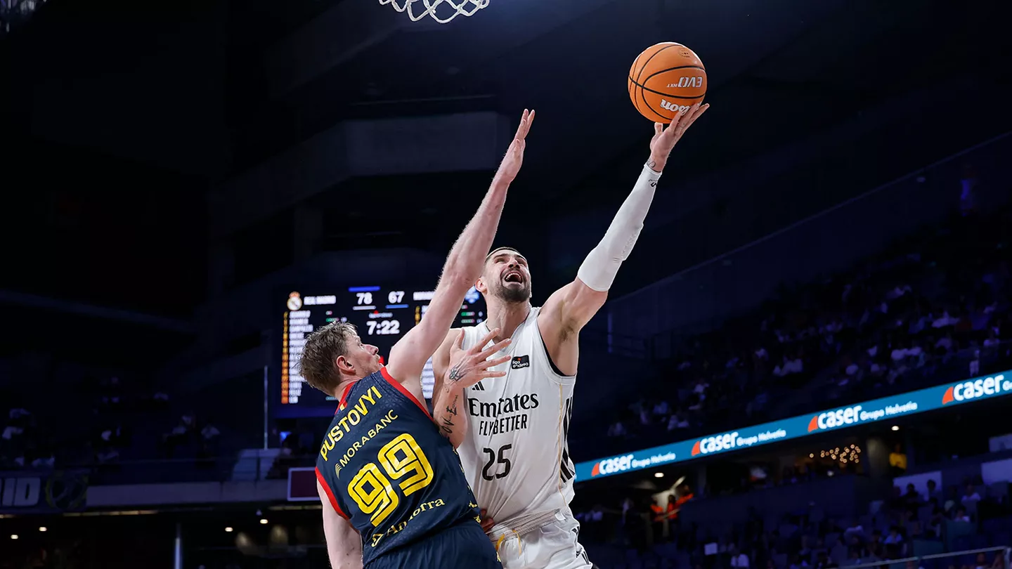 Real Madrid 97-90 MoraBanc Andorra: Trabajada victoria tras un mal inicio