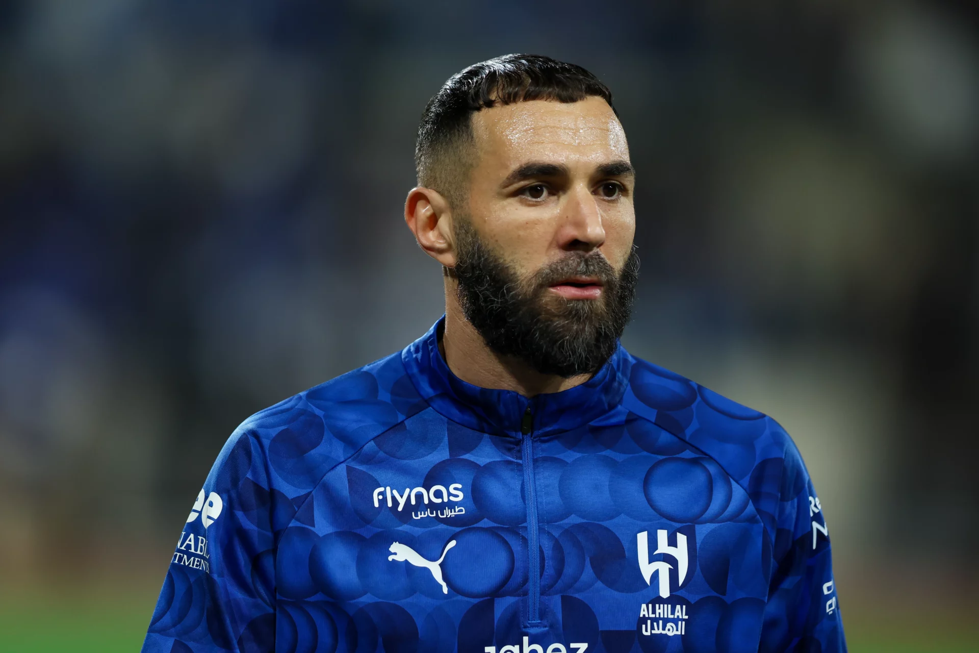 Karim Benzema, jugador de Al-Hilal y leyenda del Real Madrid.