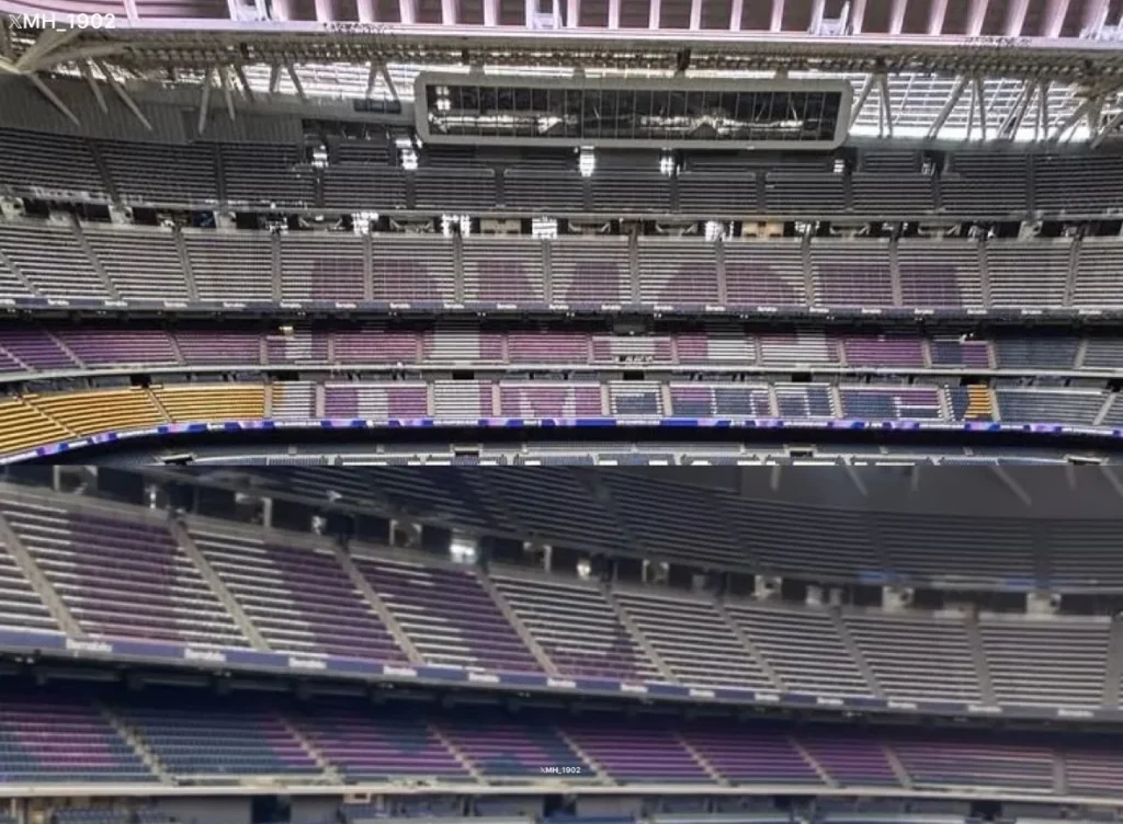 La filtración del tifo que se prepara en el Santiago Bernabéu para recibir al Bayern de Múnich.