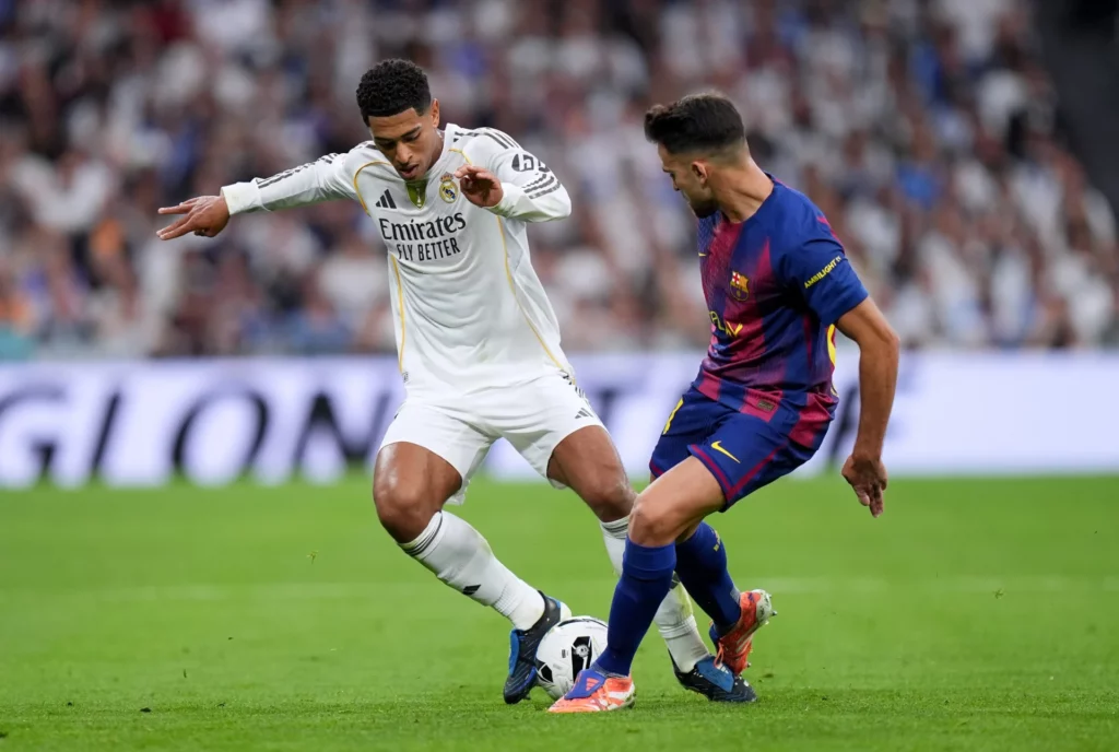 Jude Bellingham es uno de los fijos en la alineación del Real Madrid para el Clásico.