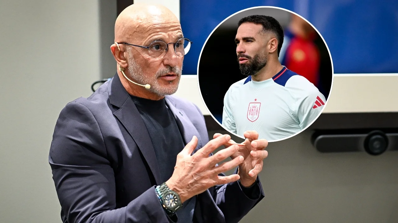 Luis de la Fuente habla sobre Dani Carvajal y su posible convocatoria con la Selección española para el Mundial 2026