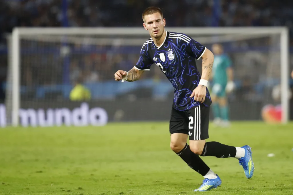 Franco Mastantuono juega un amistoso de preparación para el Mundial 2026 con Argentina.
