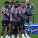 El Real Madrid prepara el partido ante el Real Oviedo con Mbappé y Carvajal