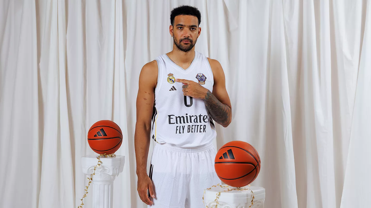 Trey Lyles posa durante el Media Day de la Final Four de la Euroliga.