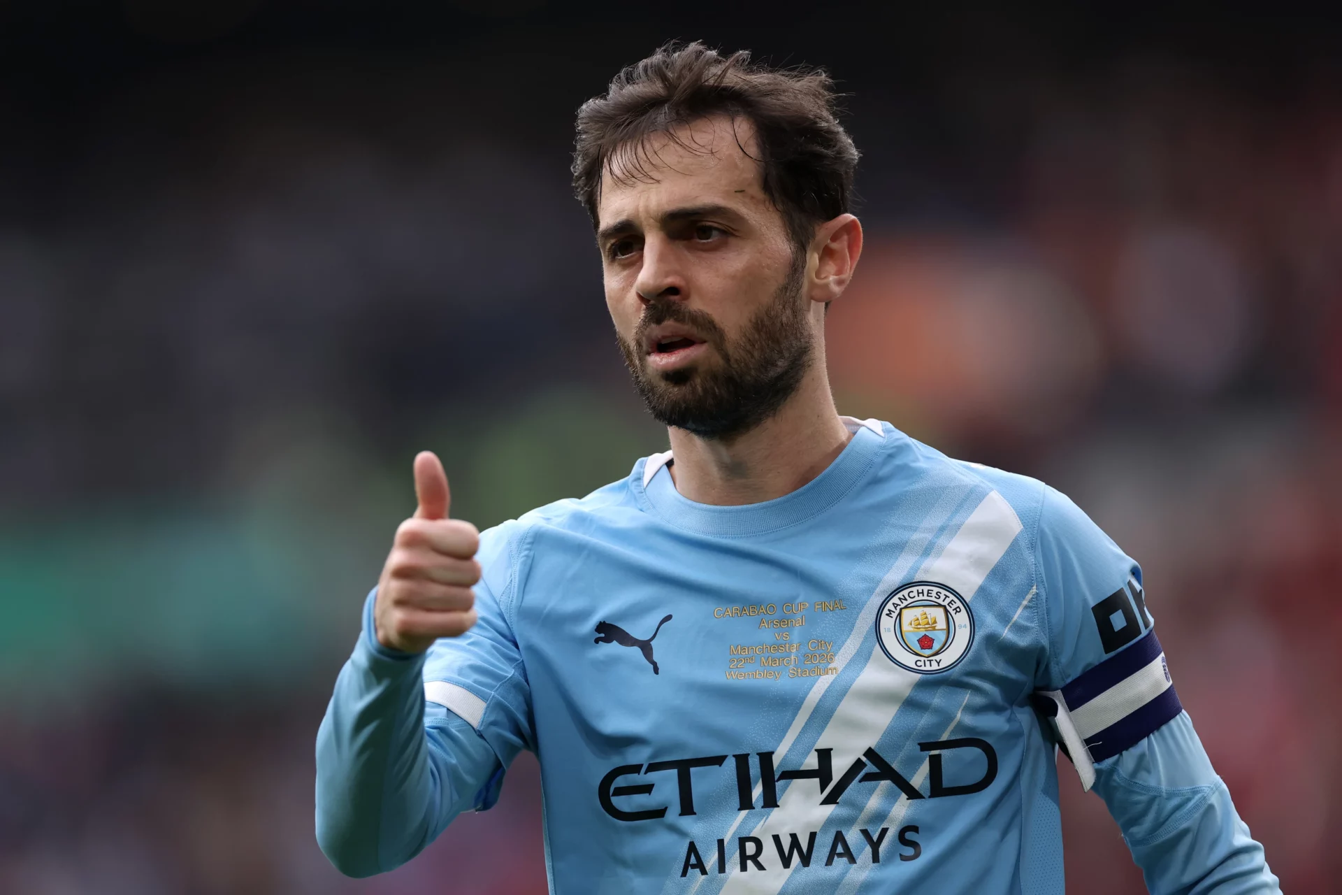 Bernardo Silva, muy cerca de ser jugador del Real Madrid Bernardo Silva, durante un partido con el Manchester City, previo a su fichaje por el Real Madrid.