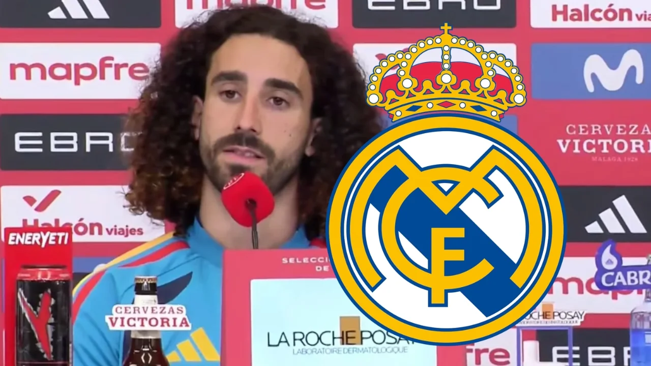 Marc Cucurella habla en rueda de prensa sobre su fichaje por el Real Madrid