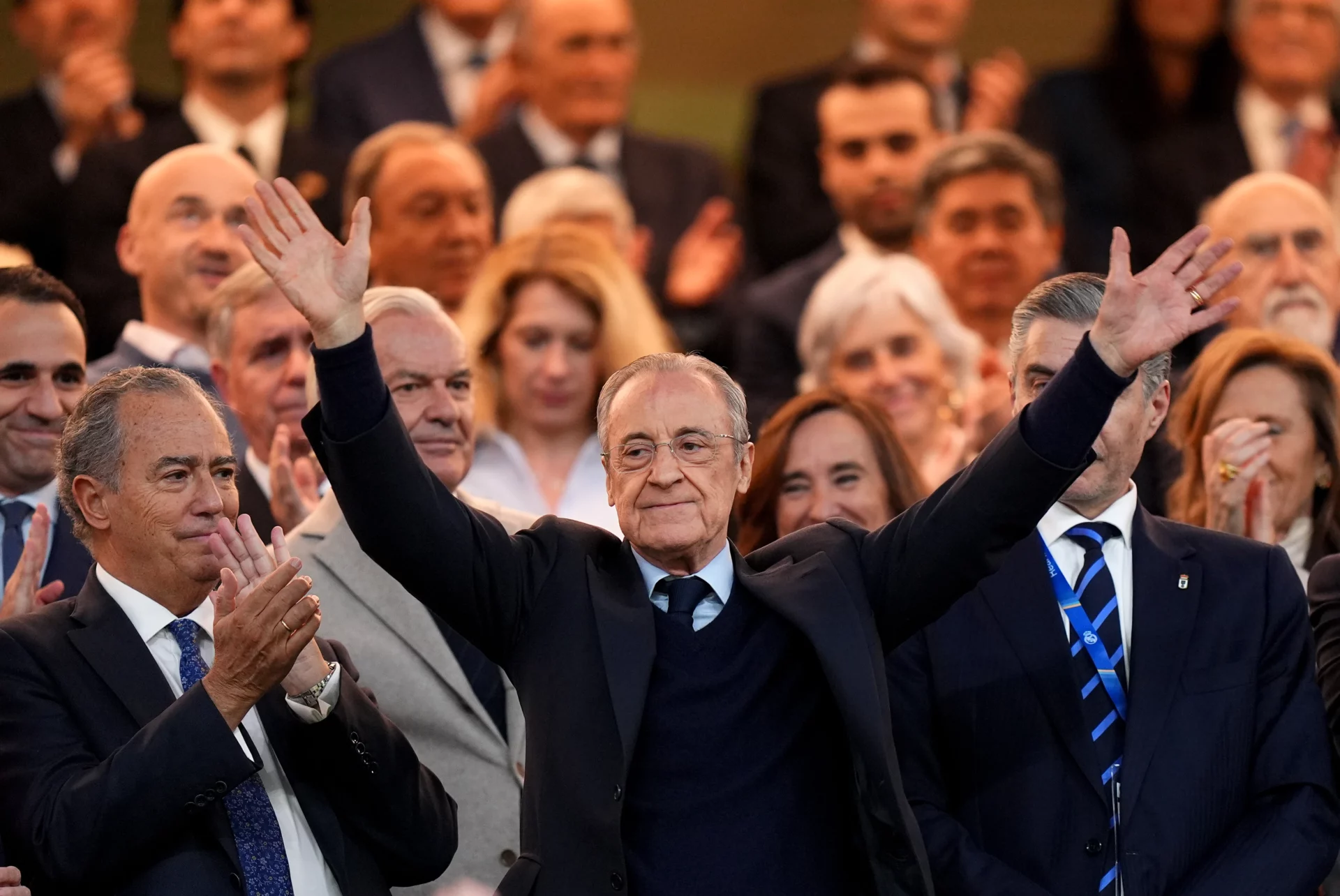 Florentino Pérez gana las elecciones y seguirá siendo presidente del Real Madrid.