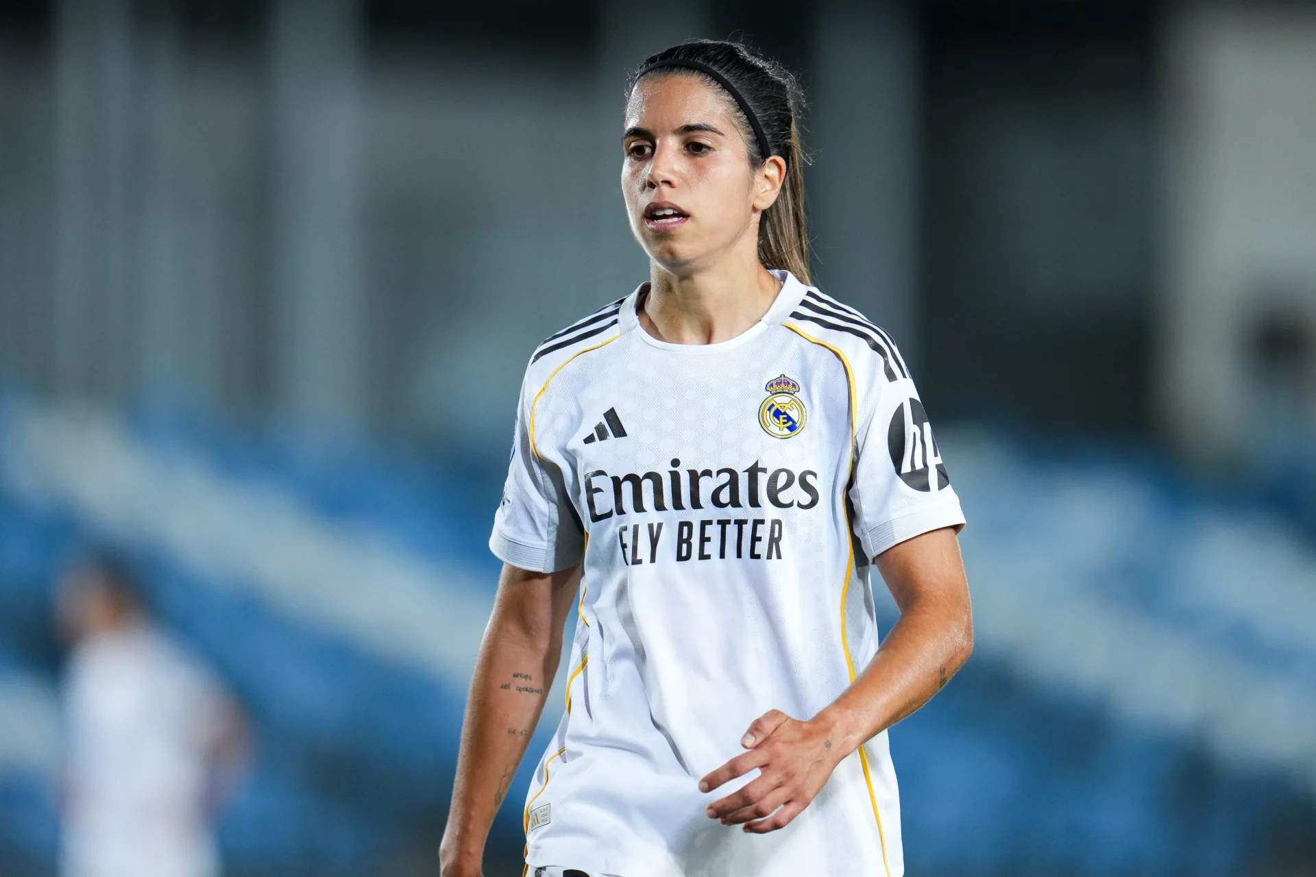 Oficial: Alba Redondo deja el Real Madrid y ficha por la Juventus Alba Redondo en un partido de Champions League Femenina del Real Madrid.