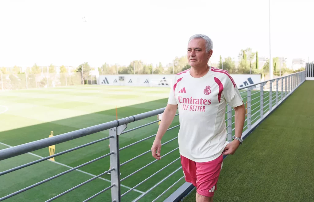 José Mourinho durante el inicio de la pretemporada del Real Madrid.