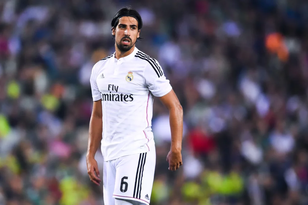 Sami Khedira, durante su etapa como jugador en el Real Madrid.