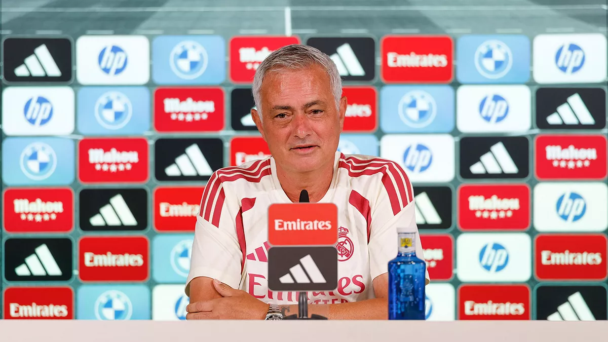 Mourinho, en su primera rueda de prensa: «No siento la presión» José Mourinho comparece en rueda de prensa en la previa del partido entre Real Madrid y Espanyol.